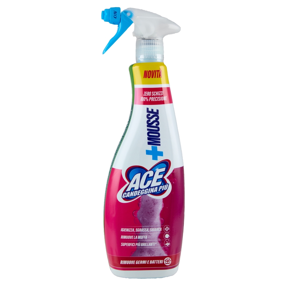 Ace Candeggina Più +Mousse 690 ml